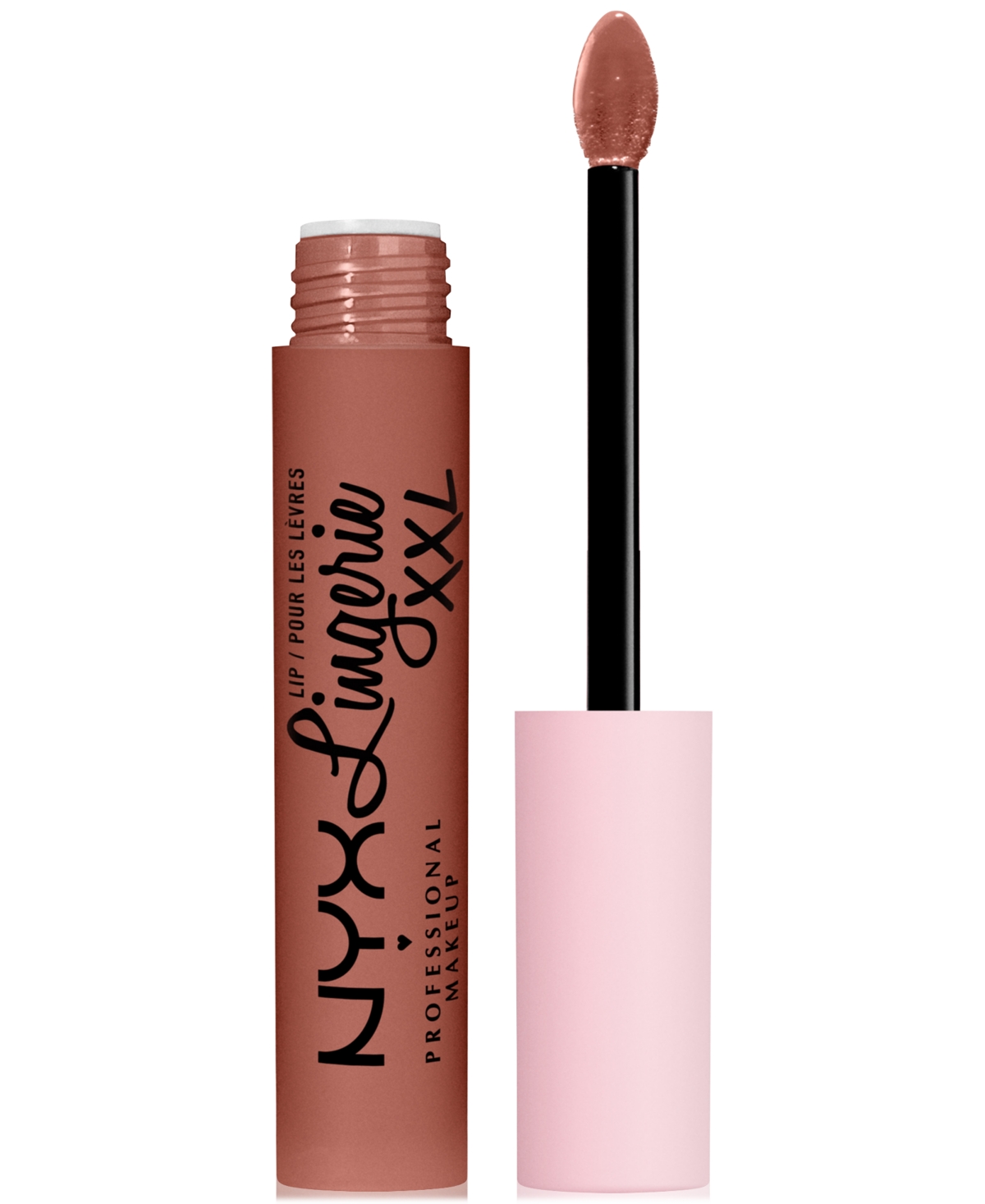 Nyx Professional Makeup Lip Lingerie Xxl Long-lasting Matte Liquid Lipstick In Candela Babe