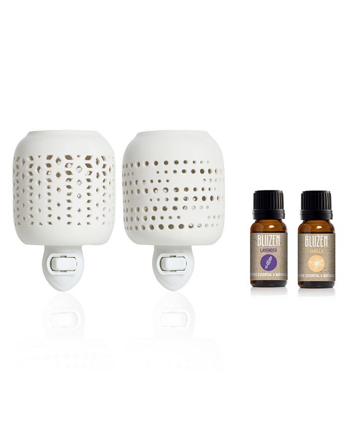 BluZen Ceramic Plug-In Diffuser Set, 2 Pieces - Macy's
