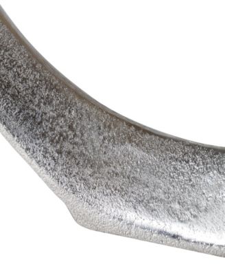 Orbits Nickel Ring Sculptures, Set of 2