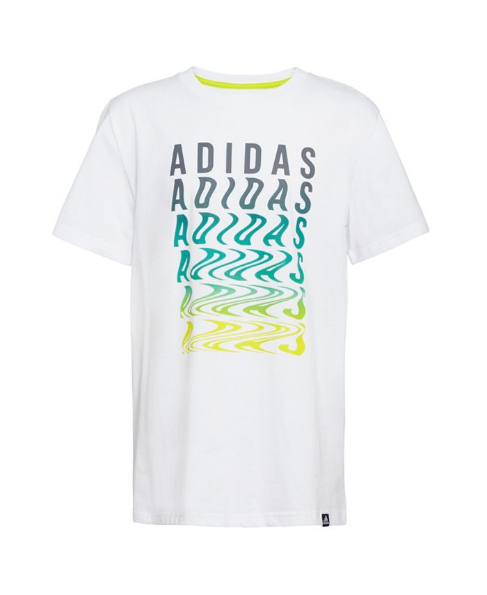 adidas Big Boys Short Sleeve Ripple T shirt Macy s