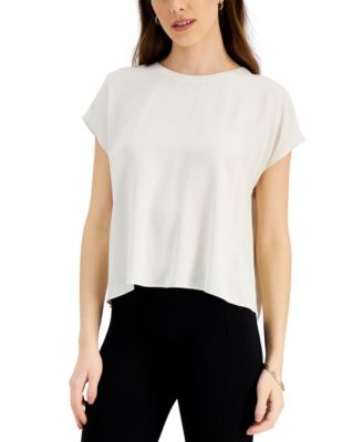 Eileen Fisher Women s Silk Top Regular Plus Sizes Macy s