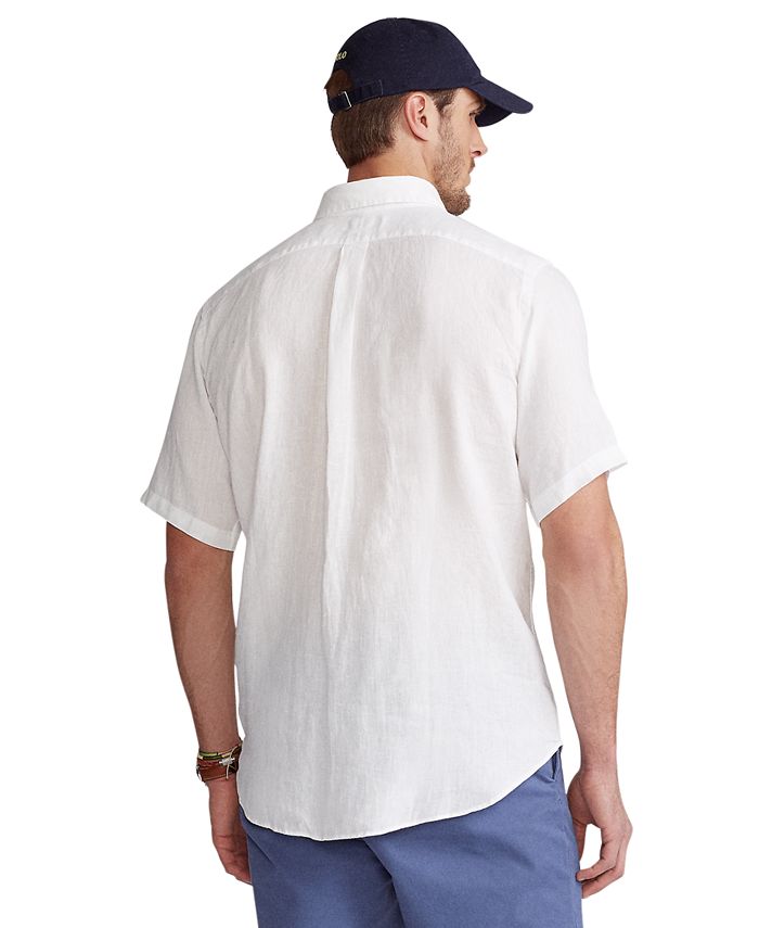 Polo Ralph Lauren Men's Big & Tall Lightweight Linen Shirt & Reviews ...