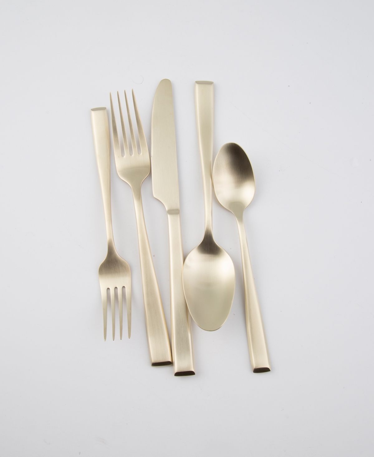 Cambridge Silversmiths Samira Satin 20-Piece Flatware Set, Service for 4 - Champagne Gold- Tone