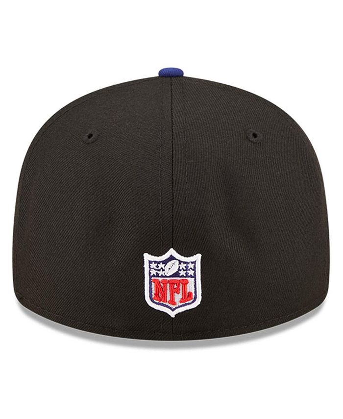 New Era Men's Black, Navy 2022 NFL Draft Low Profile 59FIFTY Fitted Hat ...