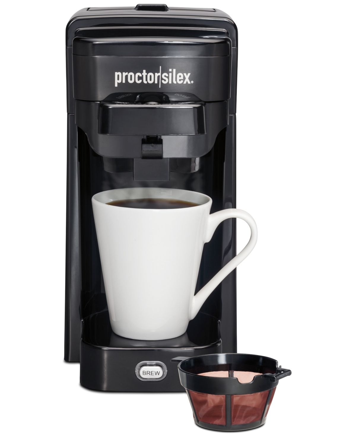 Proctor Silex Single-serve Coffee Maker In Black