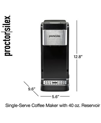 Proctor Silex Single-Serve Coffee Maker with 40-oz. Reservoir - Macy's