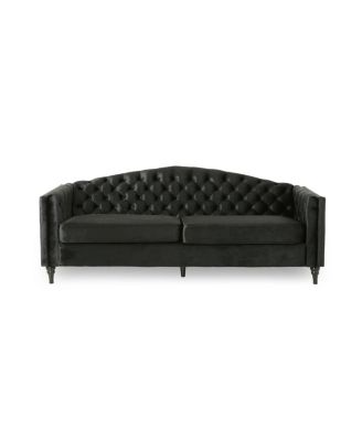 Antoine Traditional Button Tufted 3 Seater Sofa