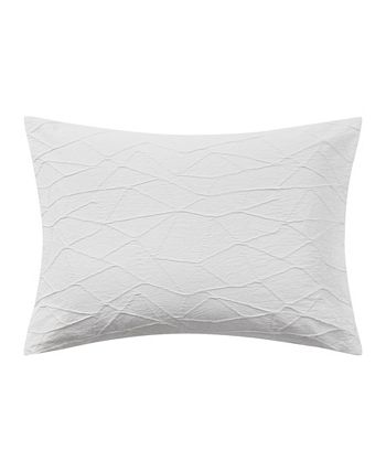 Vera Wang 3 Piece Abstract Crinkle Comforter Set, Queen - Macy's