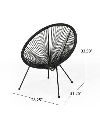 Anson Outdoor Hammock Weave Chair Set, 2 Piece