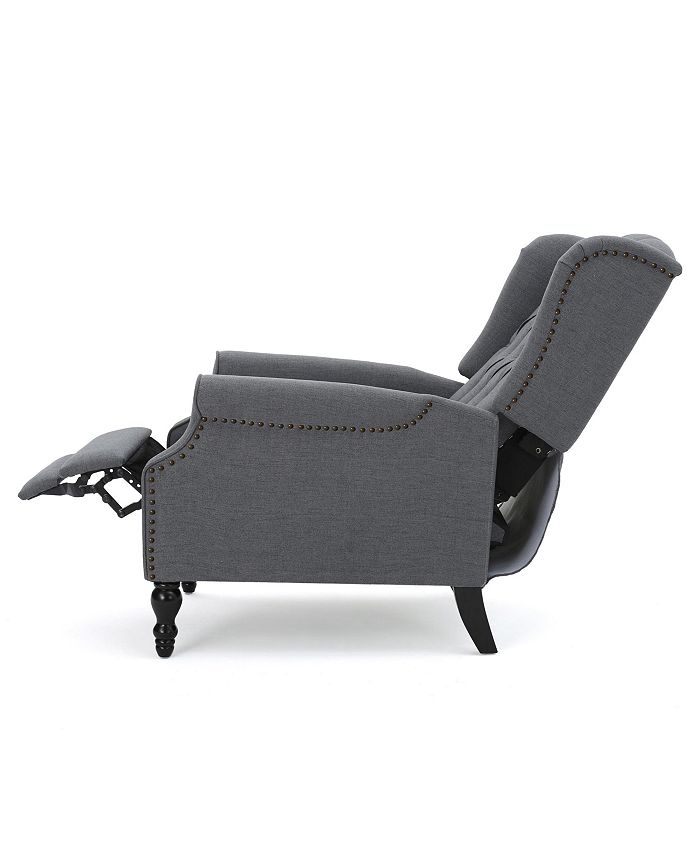 Noble House Walter Contemporary Tufted Recliner Set, 2 Piece Macy's