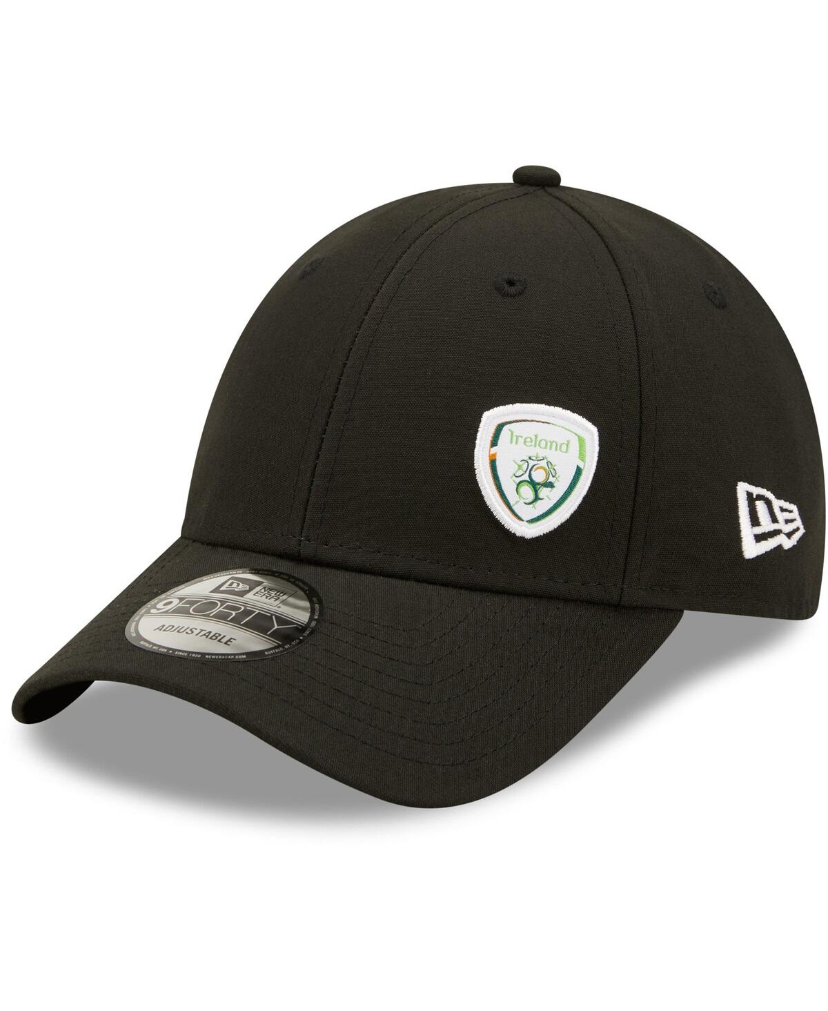 New Era Black Ireland National Team Repreve 9forty Adjustable Hat In Black
