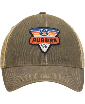 Men's Gray Auburn Tigers Legacy Point Old Favorite Trucker Snapback Hat