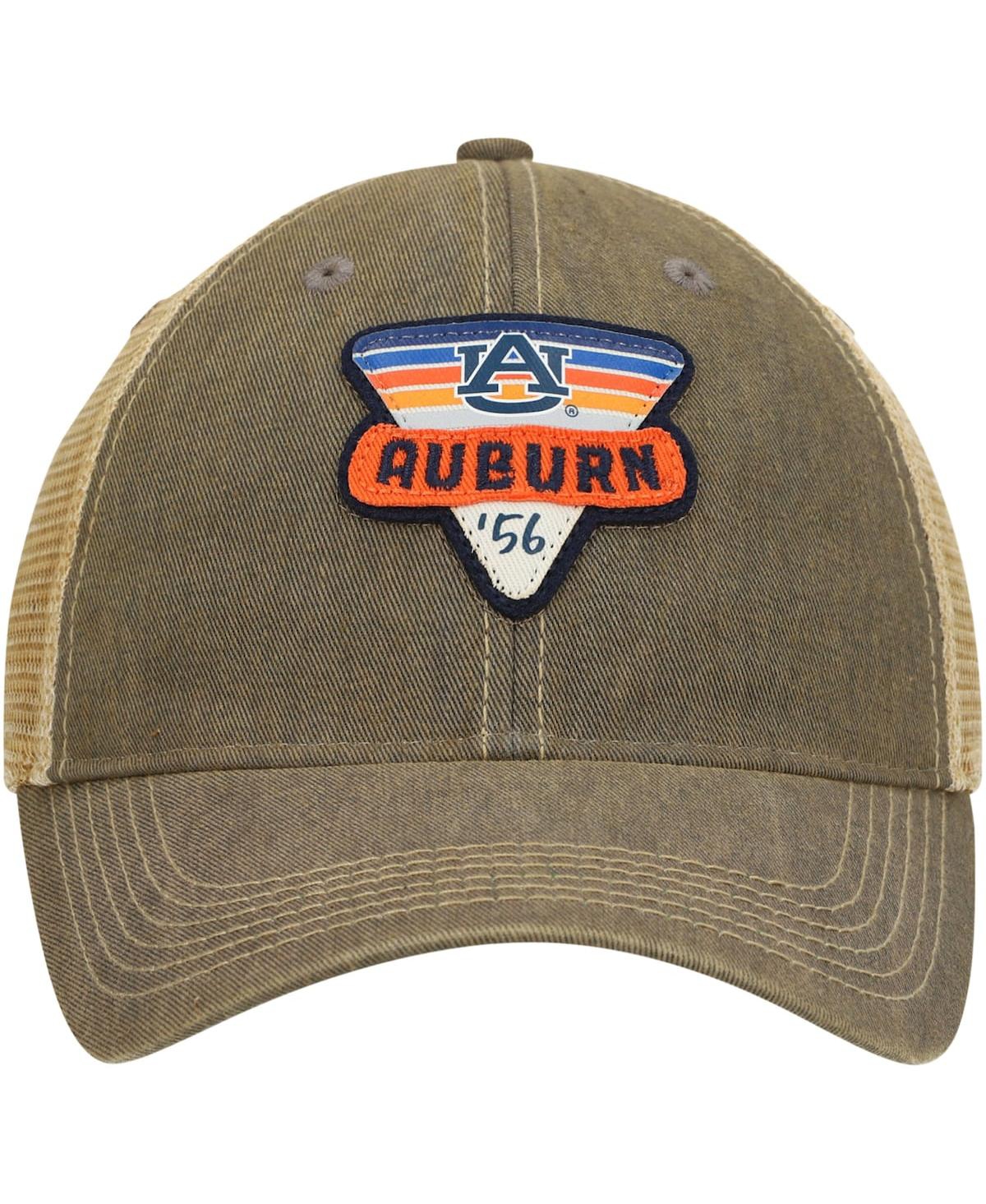 Shop Legacy Athletic Men's Gray Auburn Tigers Legacy Point Old Favorite Trucker Snapback Hat