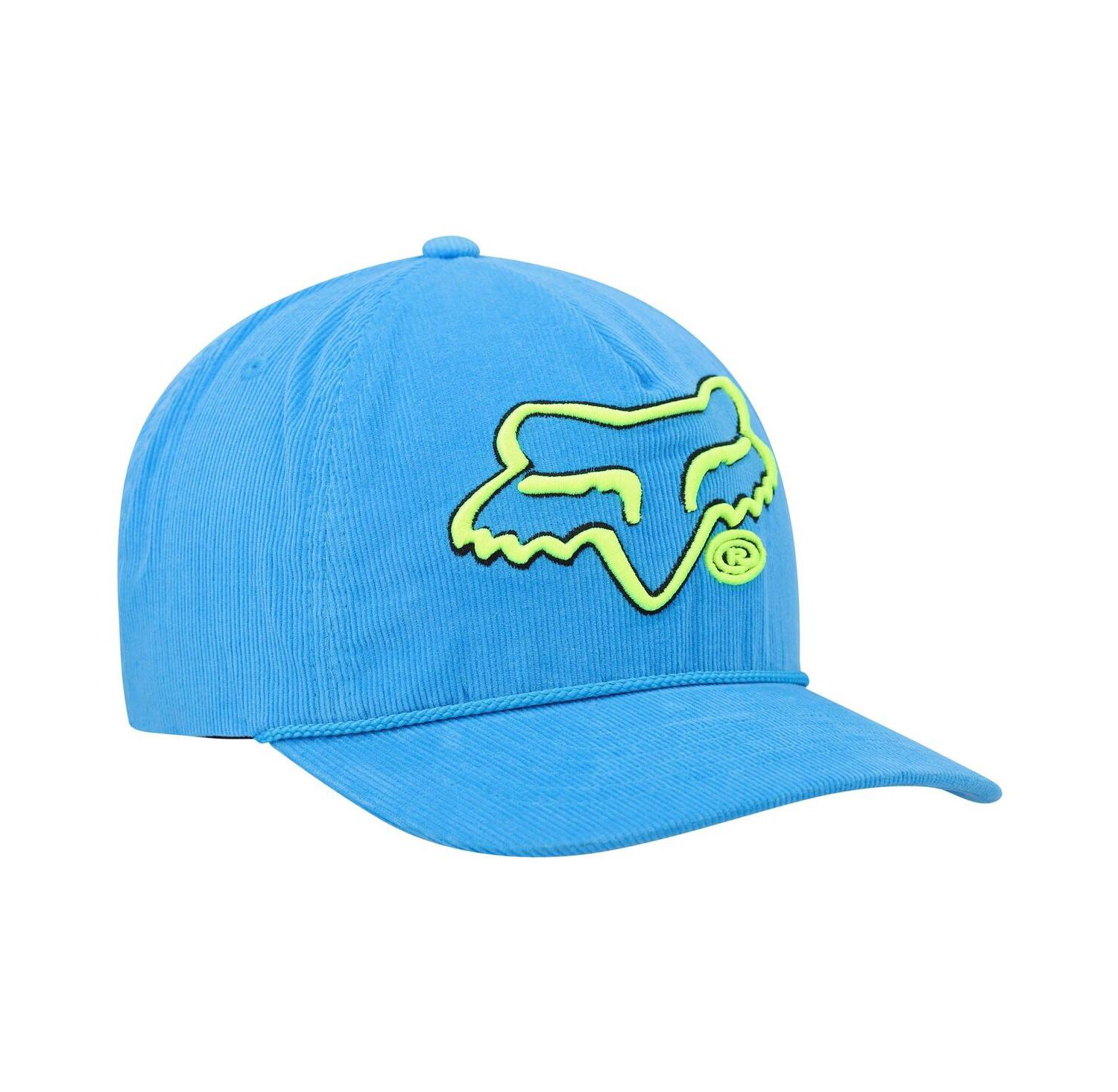 Men's Blue Racing Brushed Snapback Hat