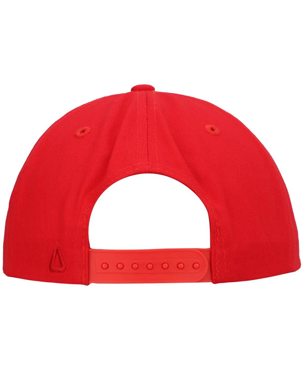 Shop Ahead Men's  Red Farmers Insurance Open Colonial Snapback Hat