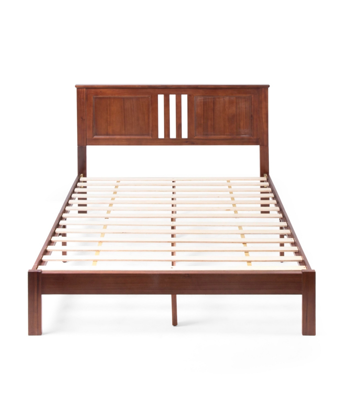 NOBLE HOUSE NORLAND MODERN FARMHOUSE ACACIA WOOD BED PLATFORM, QUEEN