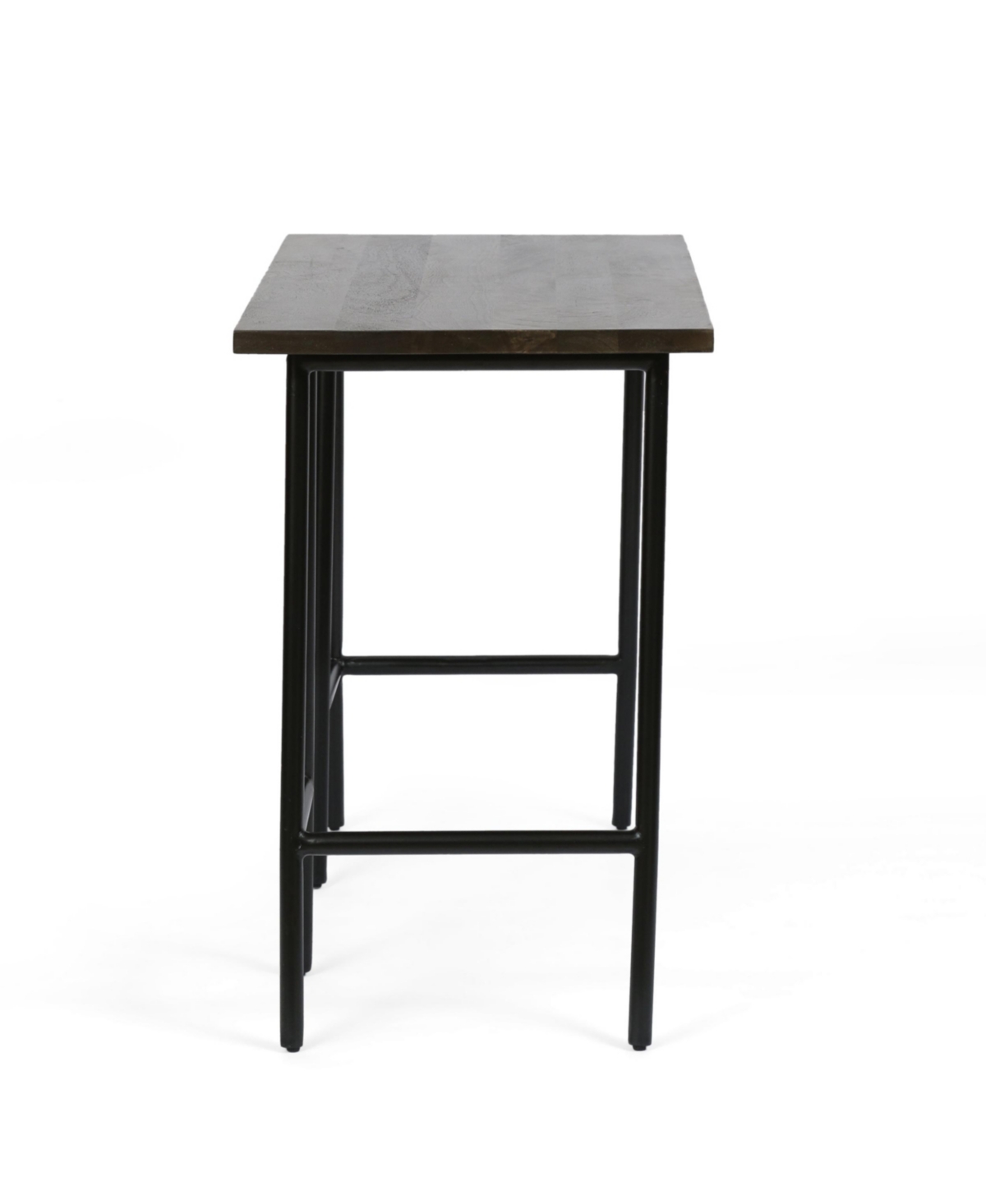 Shop Noble House Darke Modern Industrial Handcrafted Wood Desk In Brown