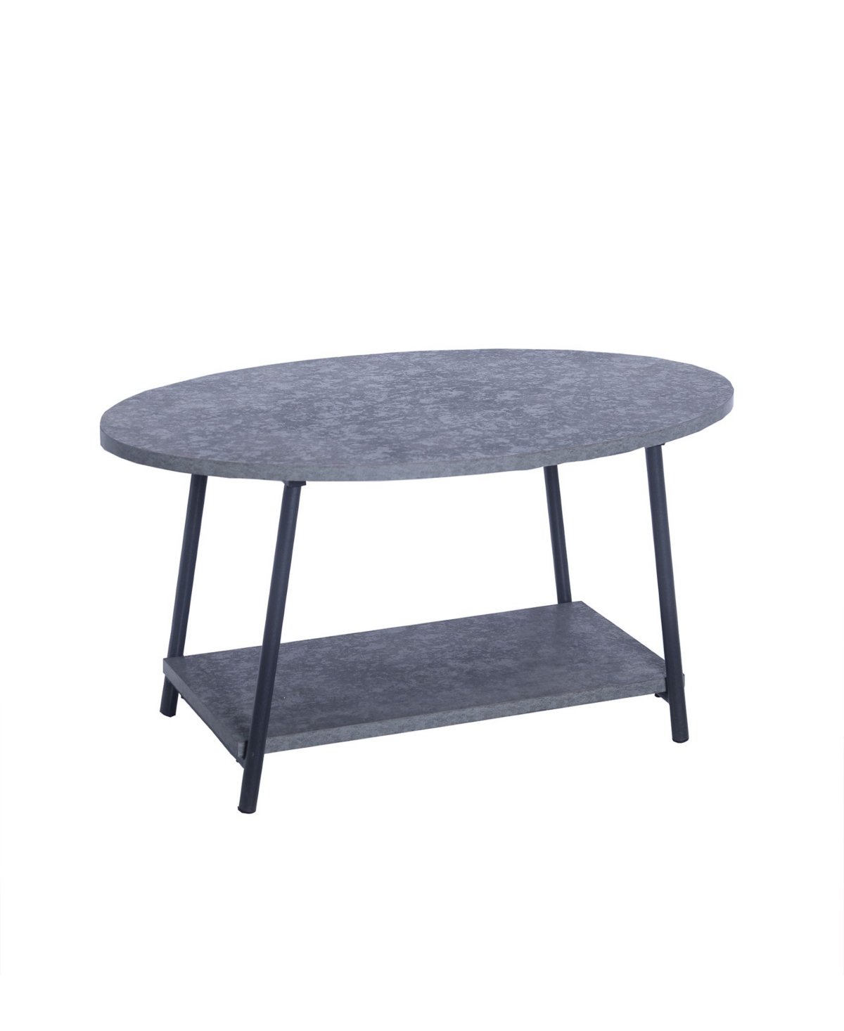 Household Essentials 2-shelf Storage Bench In Gray