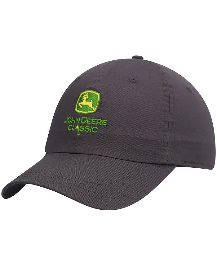 Ahead Men's Graphite John Deere Classic Lightweight Adjustable Hat Macy's