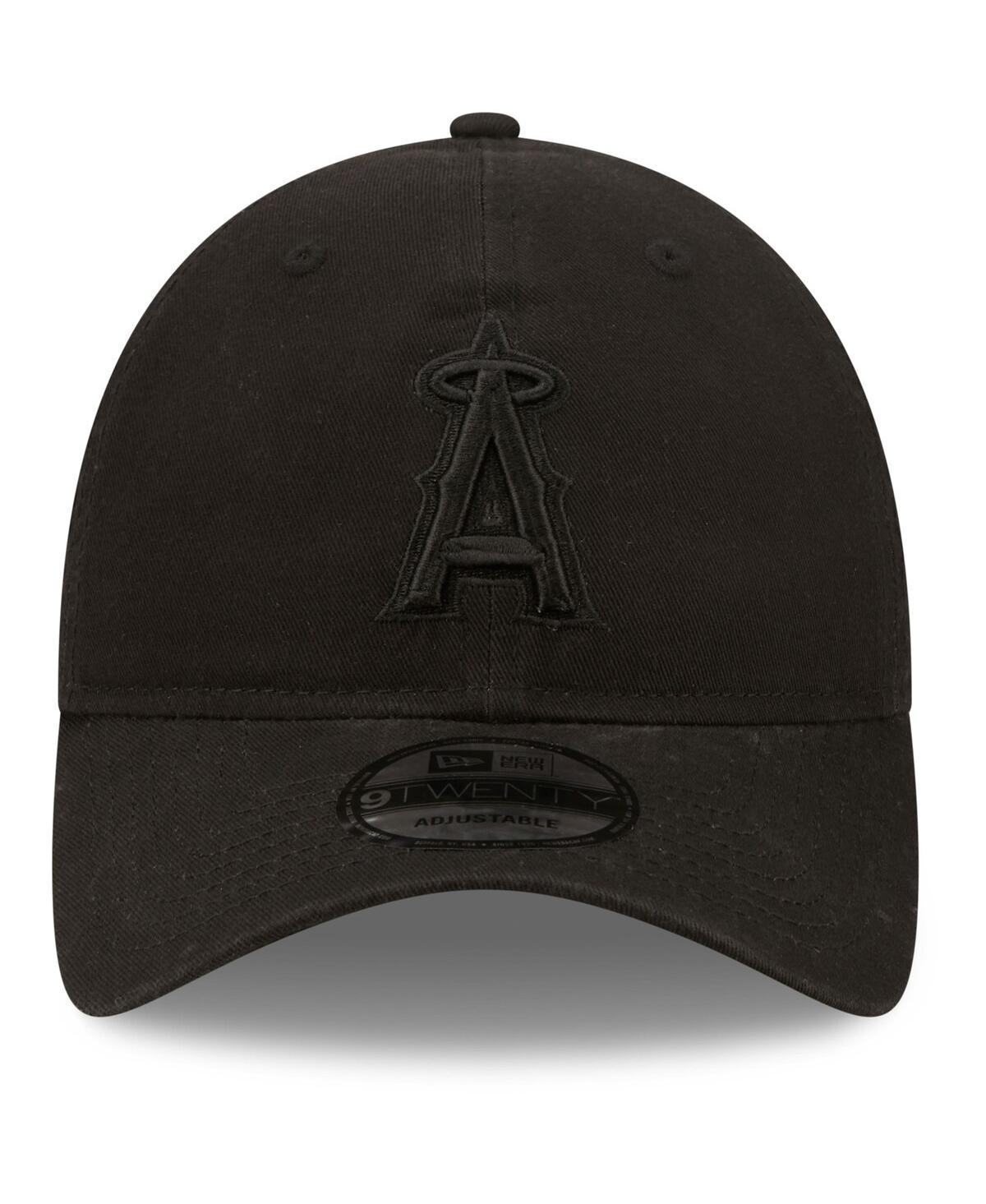 Men's New Era Los Angeles AngelsOnCore Classic 2.0 9Twenty Adjustable Hat - Black