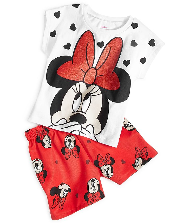 Minnie mouse short set store
