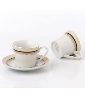 Floral Espresso Set, 12 Piece