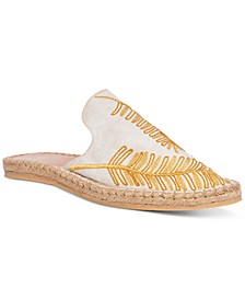 Women's Harvest Embroidered Espadrille Mules