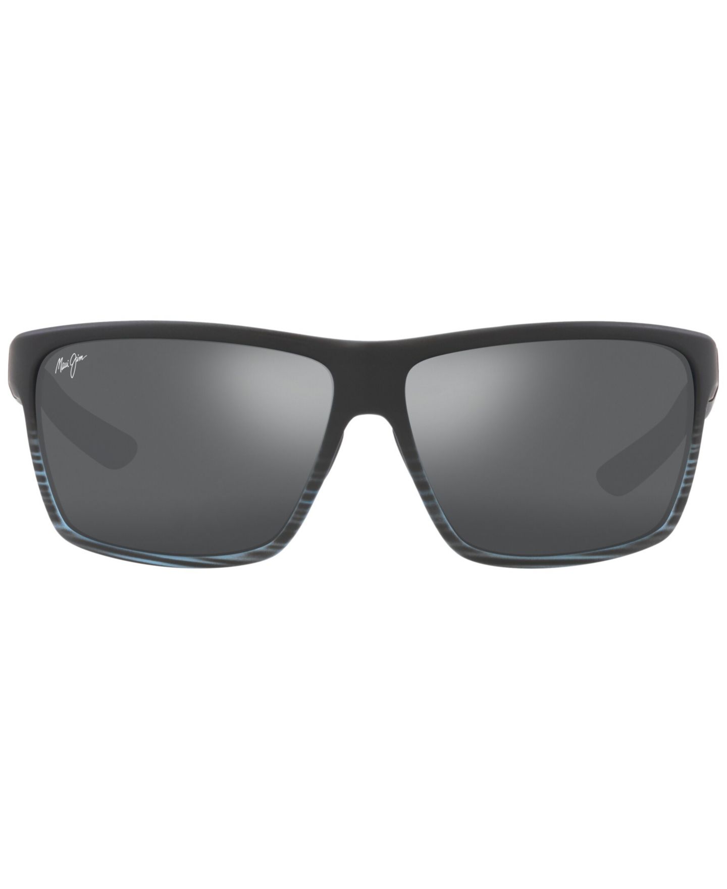 Солнцезащитные очки Maui Jim Unisex Polarized Sunglasses, Alenuihaha, цвет: Серый / Чёрный — фото 2