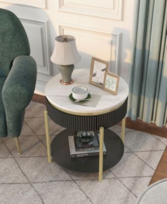 Marei 1 Drawer End Table