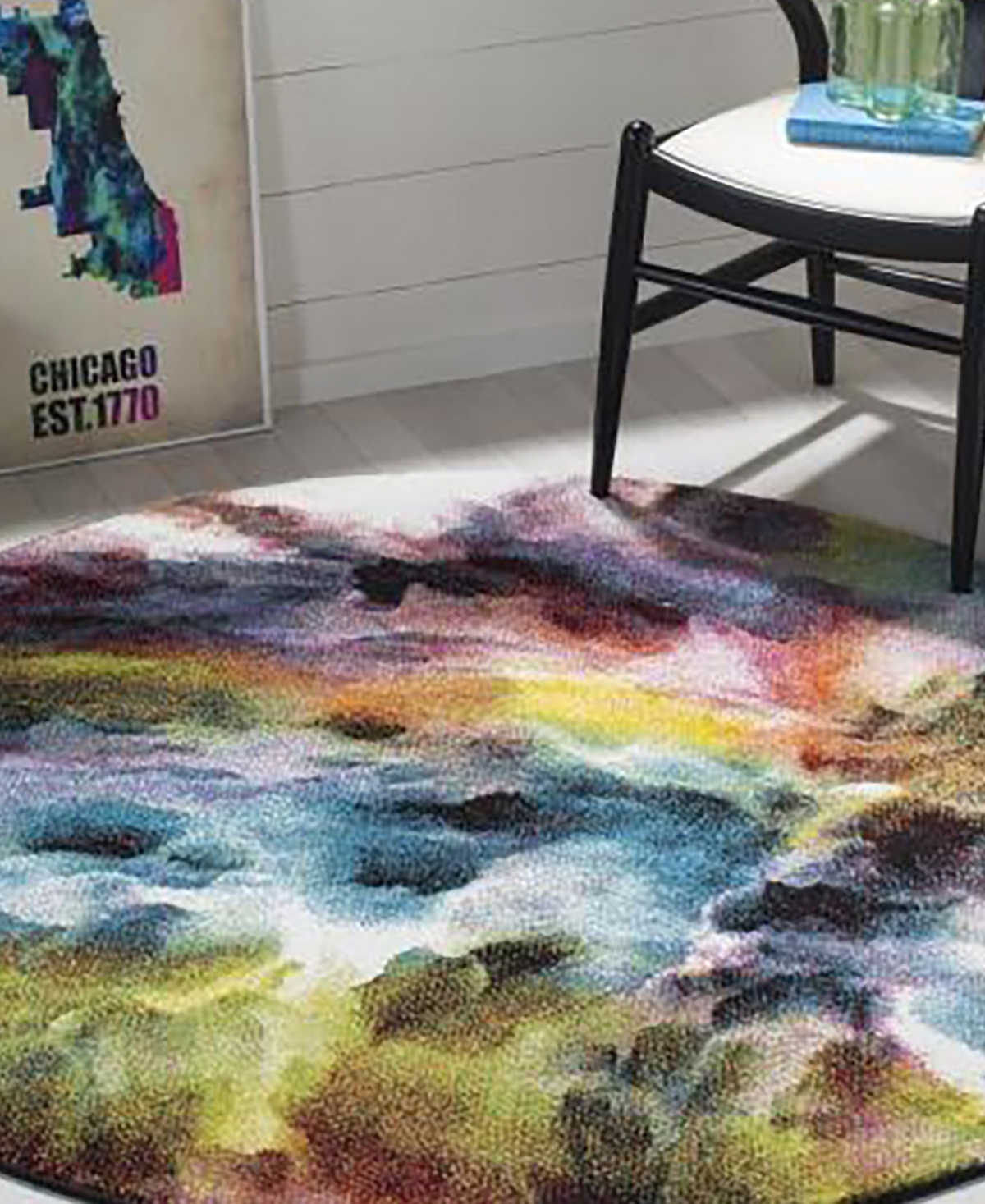 Safavieh Galaxy Gal-110 5'3 x 5'3 Area Rug