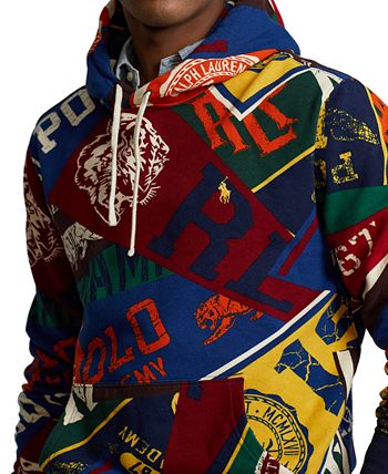 Polo Ralph Lauren Men s Pennant Print Fleece Hoodie Macy s