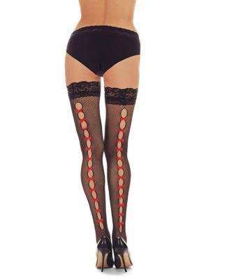 Macy's thigh high stockings best sale