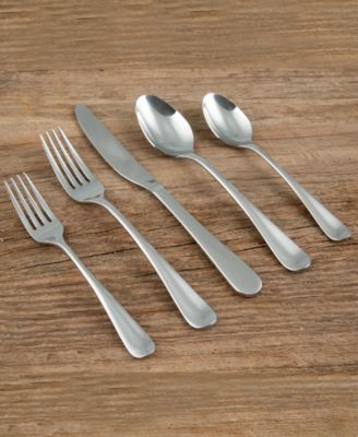Rhiannon Satin 45-Piece Flatware Set, Service for 8