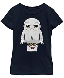 Big Girls Deathly Hallows 2 Anime Hedwig Mail T-shirt