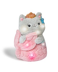 Meowmaid Plush Stuffed Animal Toy with LED Lights and Sound