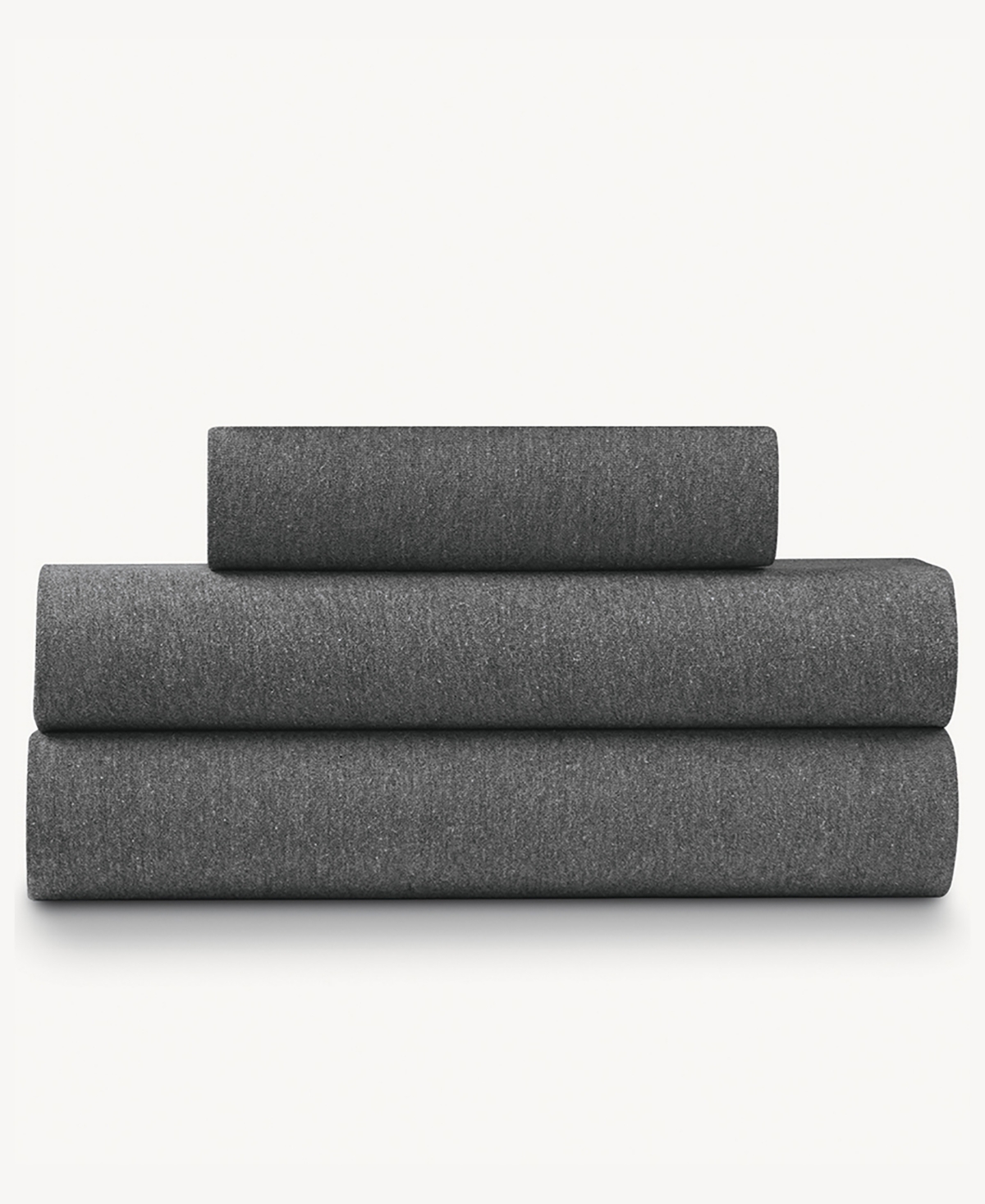 Ella Jayne Soft Heather Jersey Knit 3-pc. Sheet Set, Twin Xl In Gray