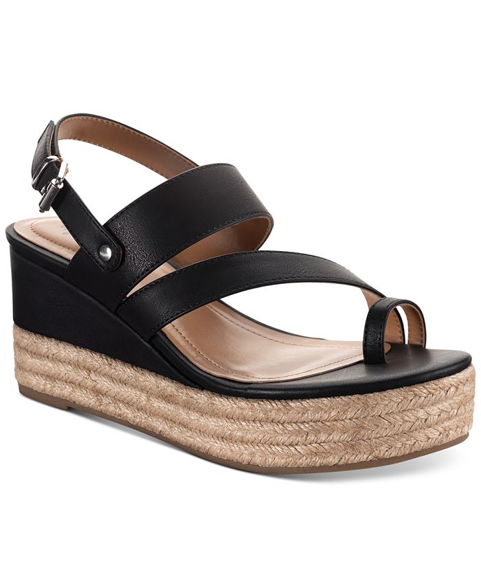 Style & Co Bettyy Wedge Sandals, Created for Macy's - Macy's