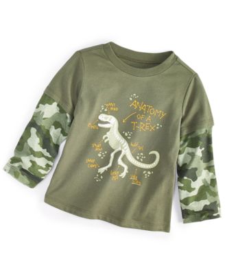First Impressions - Toddler Boys T-Rex Top