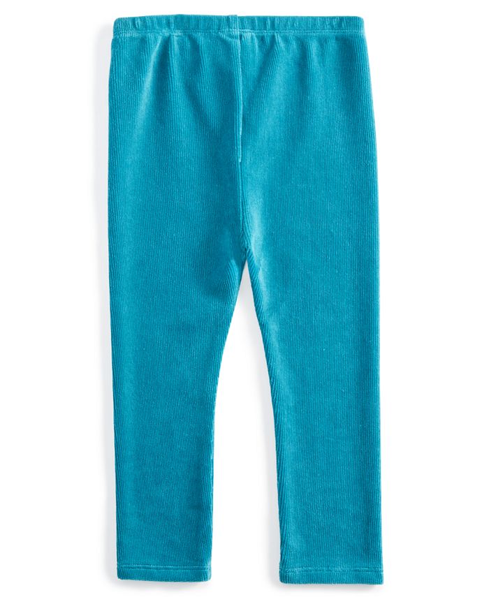 First Impressions Toddler Girls Ribbed Velour Leggings, Created for