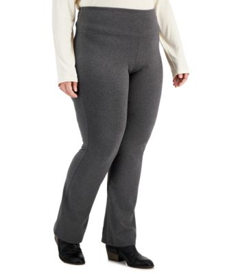 Style & Co - Plus Size High Rise Pull-On Bootcut Leggings