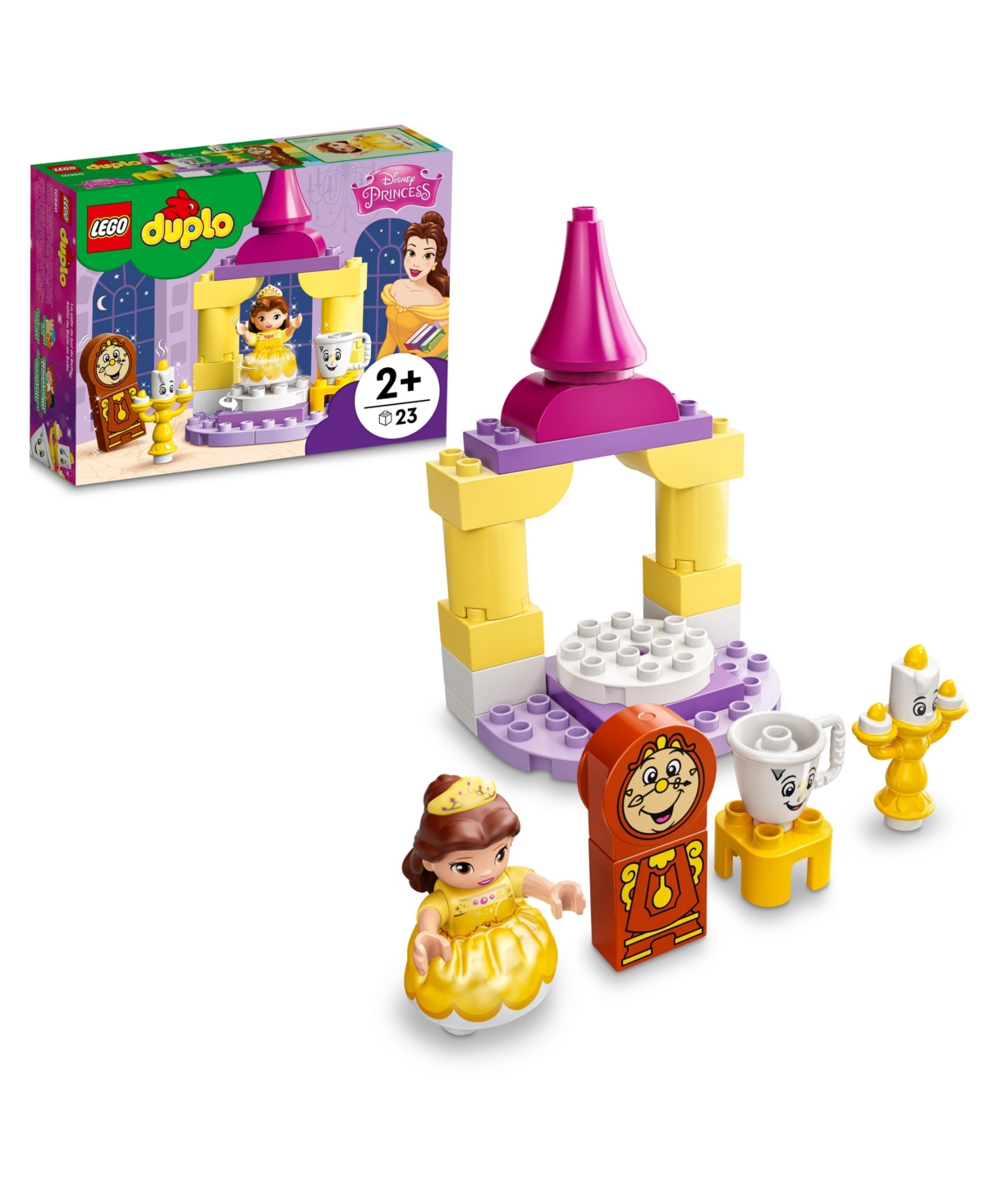 Lego Duplo Princess Belle's Ballroom 10960 Building Set, 23 Pieces In Multiple