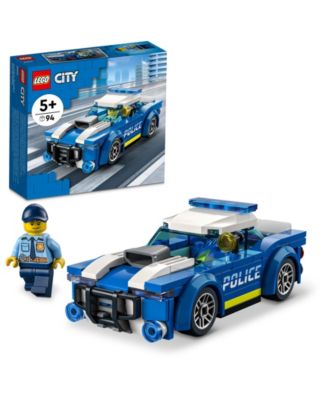 Lego City Police Car Building Kit, Fun Toy, 94 Pieces