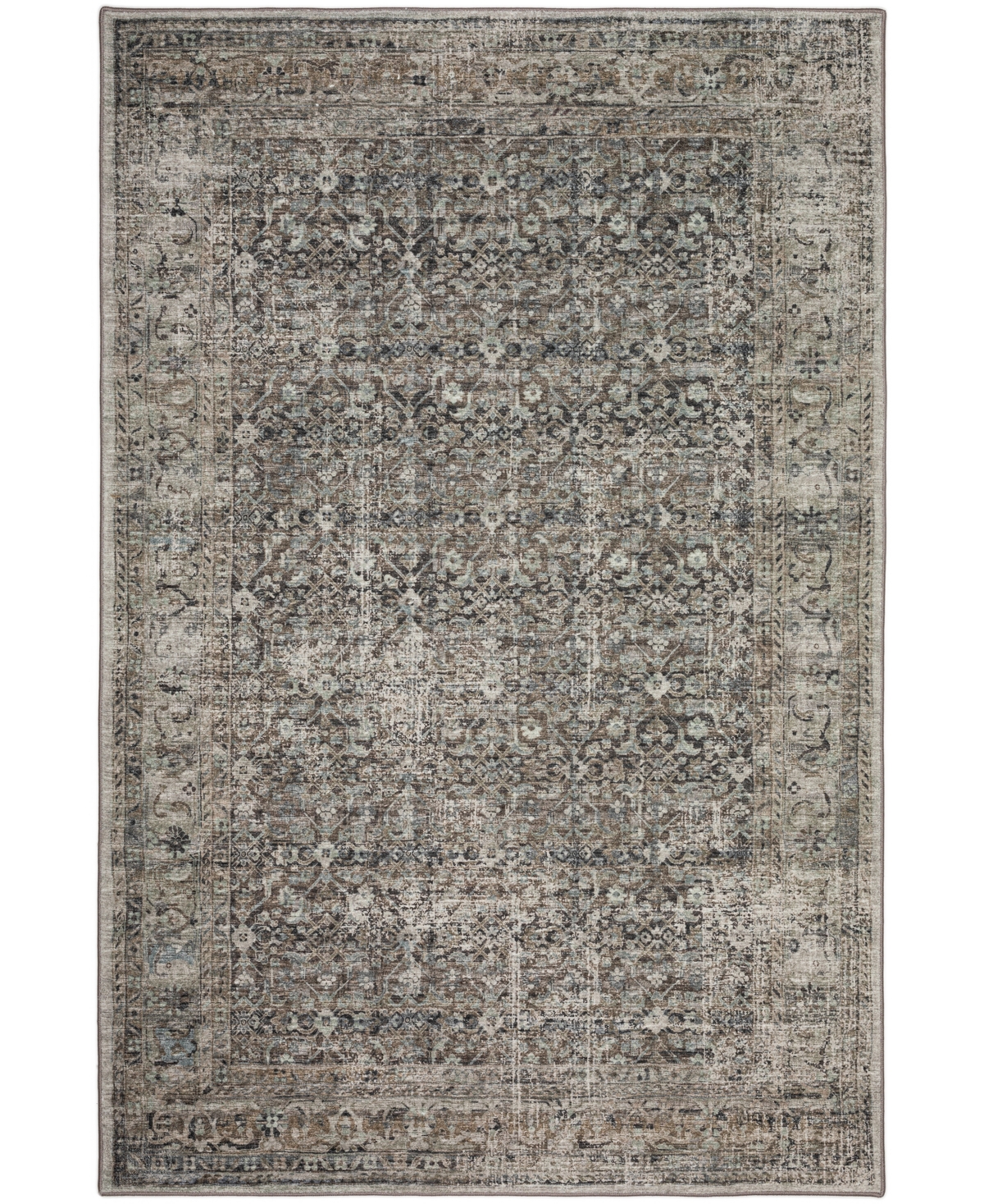 D Style Jericho Jc10 8' X 10' Area Rug In Mushroom