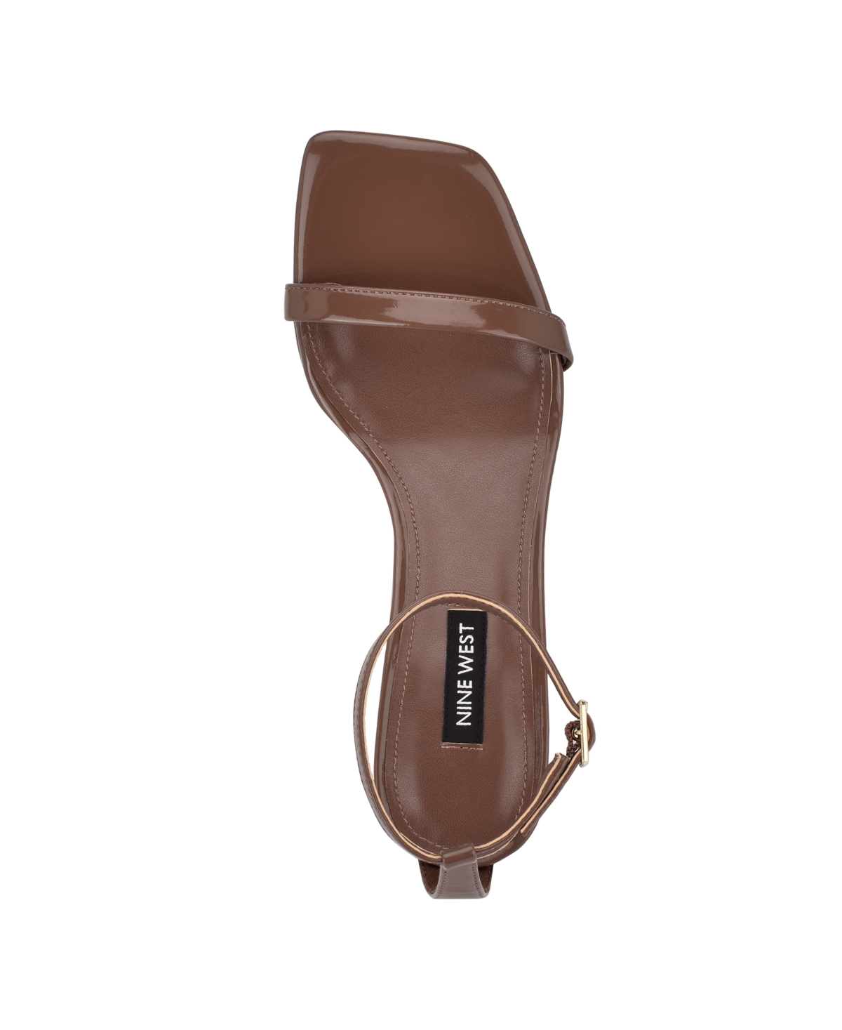 Nine West Women's Ripe Square Toe Kitten Heel Dress Sandals