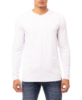 X RAY Big & Tall Long Sleeve Henley T-Shirt
