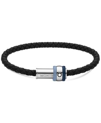 Montblanc - Men's 1858 Braided Leather Bracelet