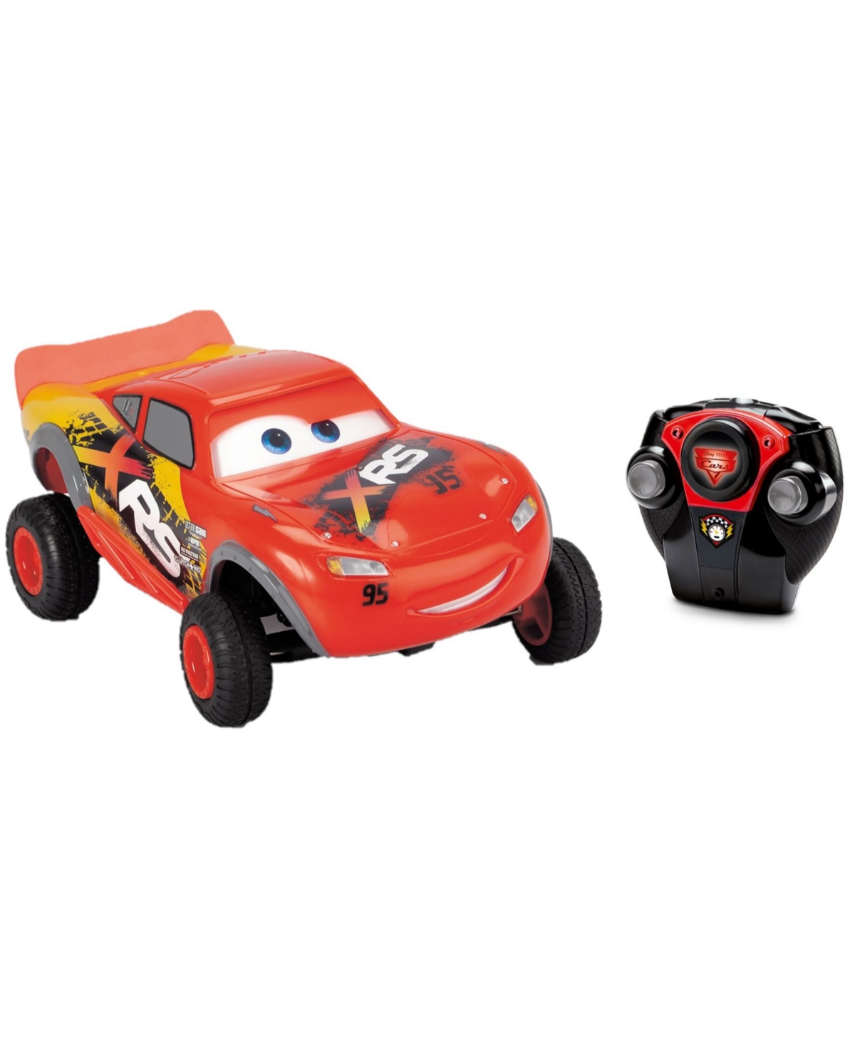 Jada Toys 1-24 Scale Disney Pixar Lightning McQueen Xrs Radio Controlled Toy Car Remote Control