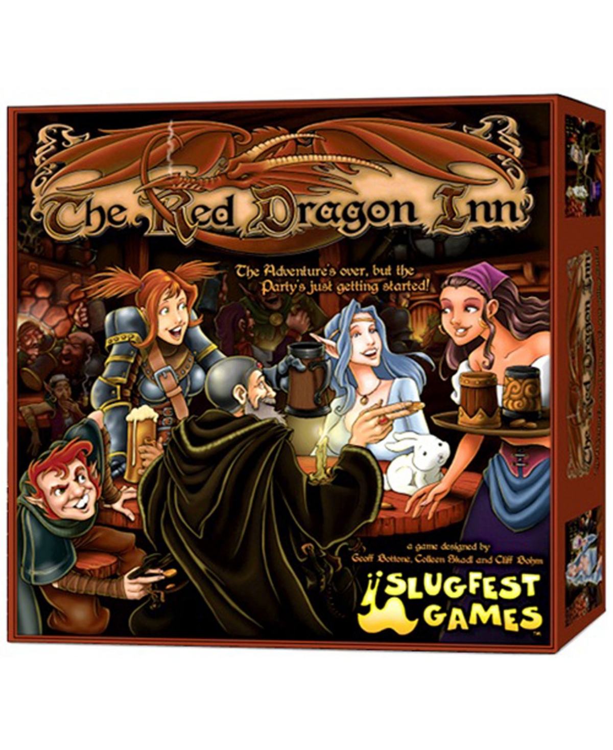 Slugfest Games Red Dragon Inn Board Game Set, 160 Pieces In Multi