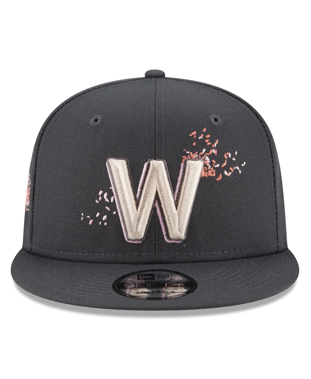 Shop New Era Big Boys And Girls  Graphite Washington Nationals City Connect 9fifty Snapback Adjustable Hat