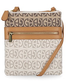 Two-Tone Dasher Signature Crossbody, Created for Macy's